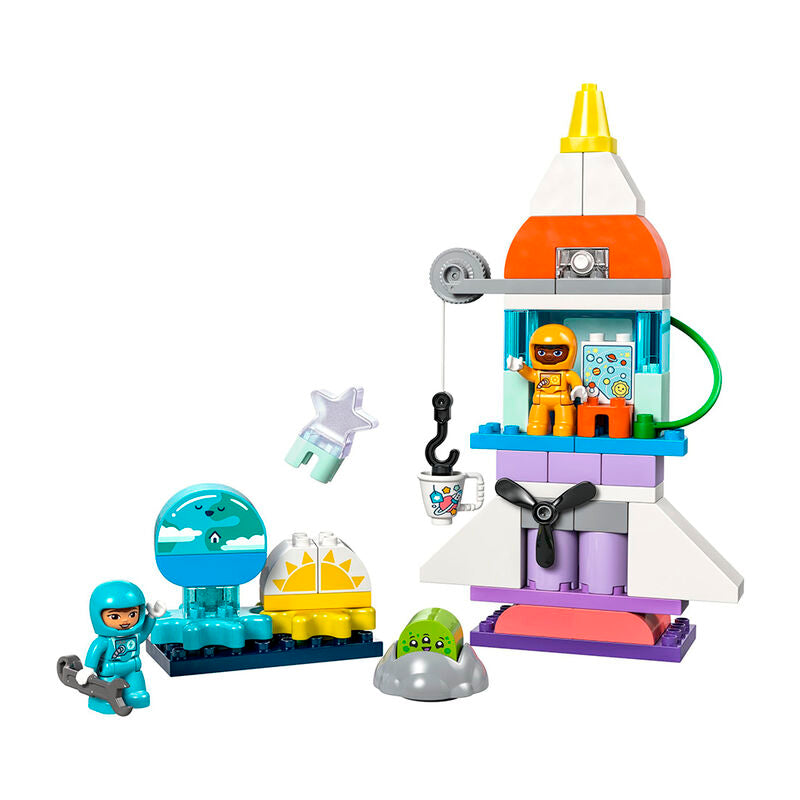 Lego duplo - aventura en la lanzadera espacial 3en1