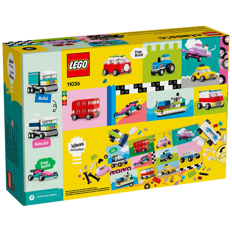 Lego classic - vehículos creativos
