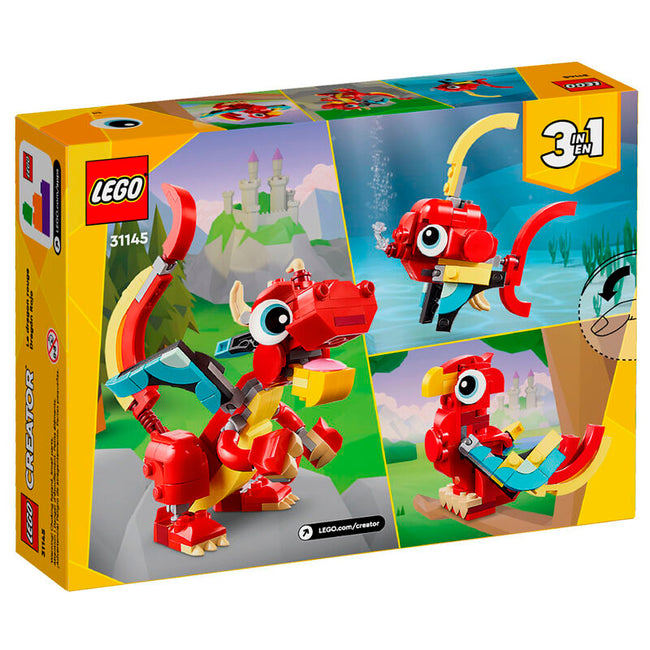 Lego creator 3en1 - dragón rojo Main Image
