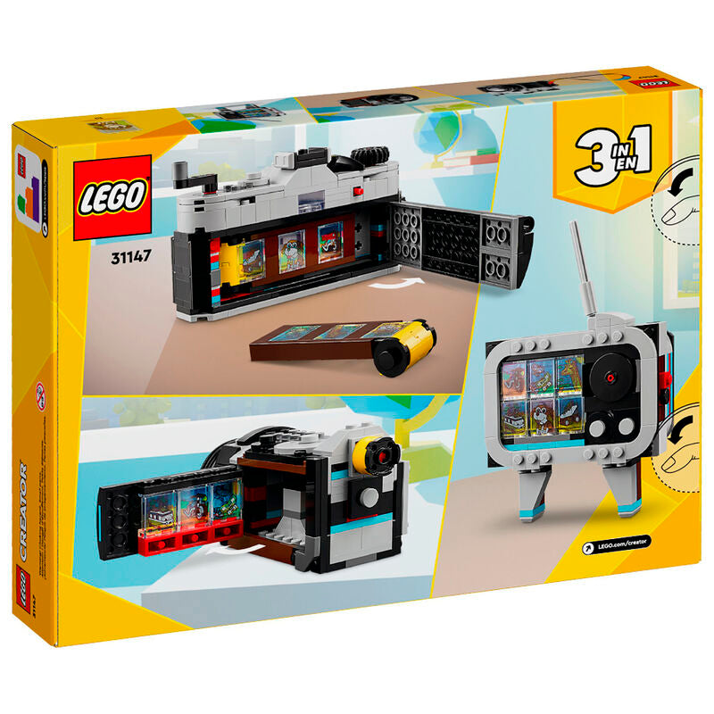 Lego creator 3en1 - cámara retro