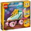 Lego creator - 3 en 1 patín retro, monopatín y radiocasete