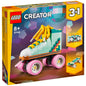 Lego creator - 3 en 1 patín retro, monopatín y radiocasete
