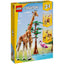 Lego creator 3en1 - safari de animales salvajes