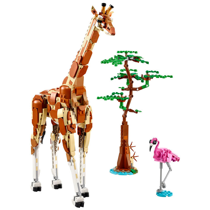 Lego creator 3en1 - safari de animales salvajes