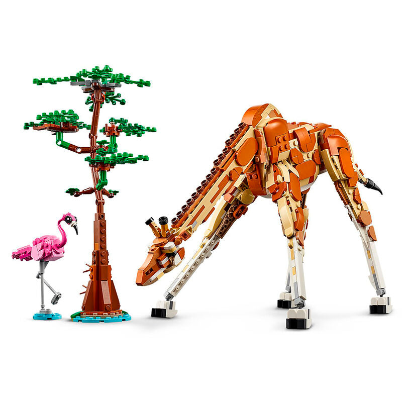 Lego creator 3en1 - safari de animales salvajes
