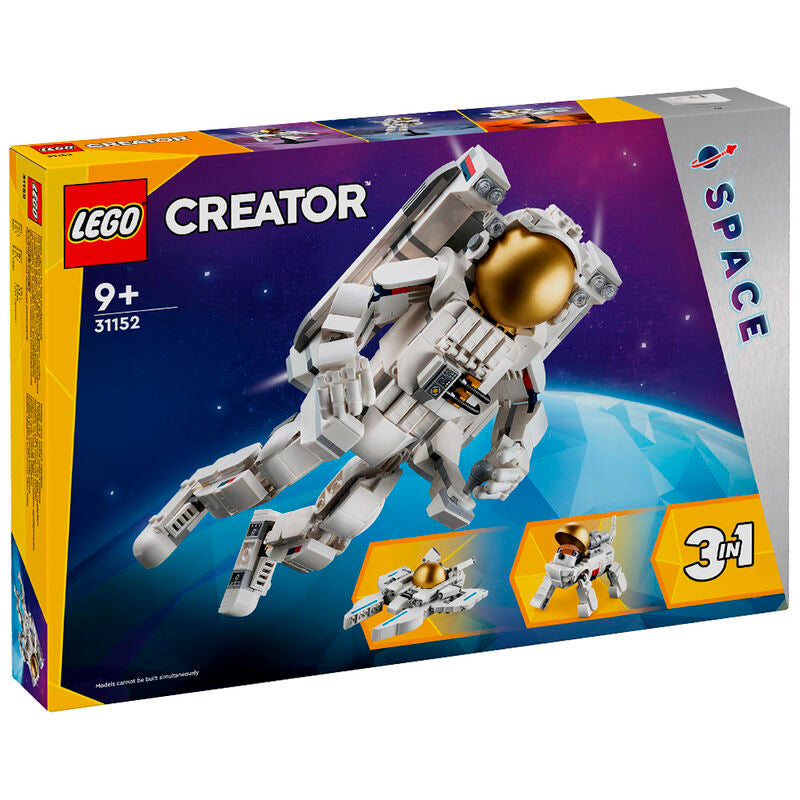 Lego creator 3en1 - astronauta espacial