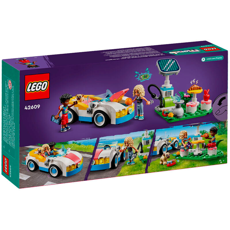 Lego friends - coche eléctrico y cargador