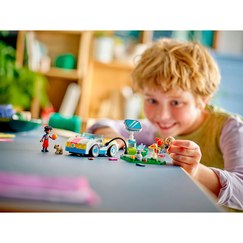 Lego friends - coche eléctrico y cargador