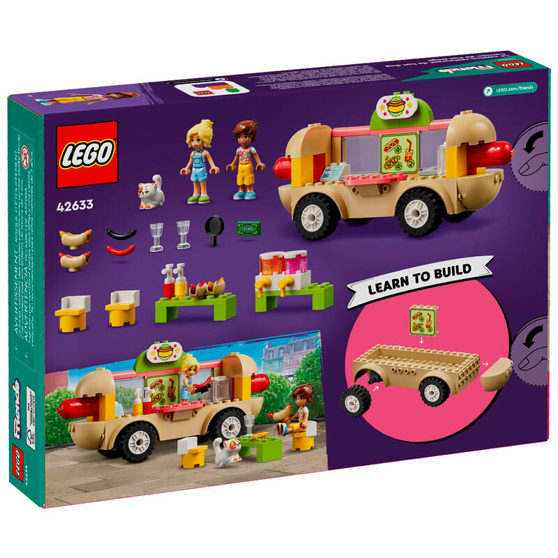 Lego friends - camión de perritos calientes