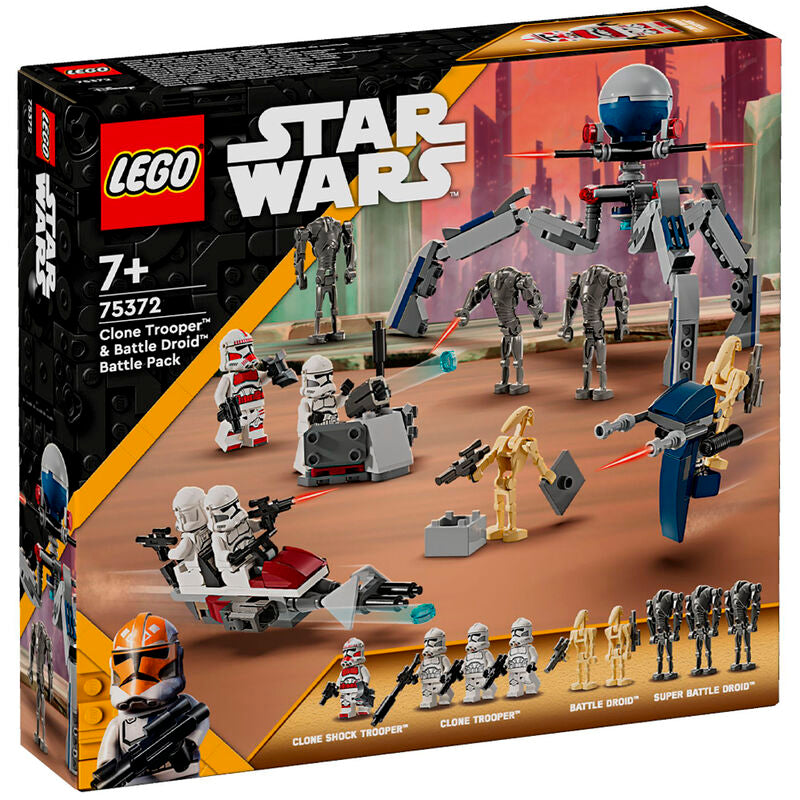 Lego star wars - pack de combate: soldado clon y droide de combate