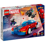 Lego Marvel - Coche de carreras de Spider-Man y Duende Verde Venomizado