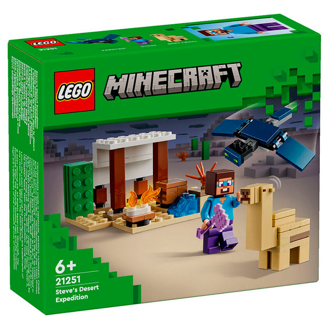 Lego minecraft - la expedición de steve al desierto Hover Image
