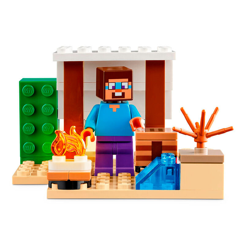Lego minecraft - la expedición de steve al desierto