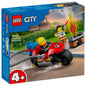 Lego City - Moto de Rescate de Bomberos
