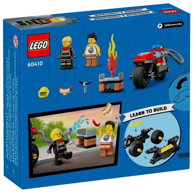 Lego City - Moto de Rescate de Bomberos Main Image