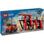 Lego city - parque de bomberos con camión de bomberos