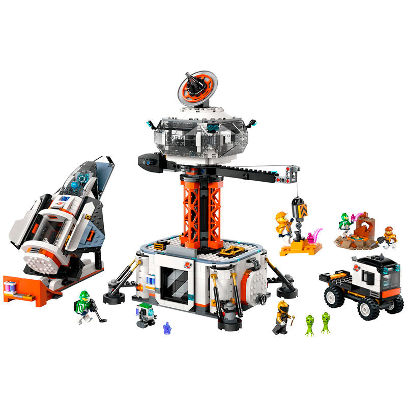 Lego city - base espacial y plataforma de lanzamiento
