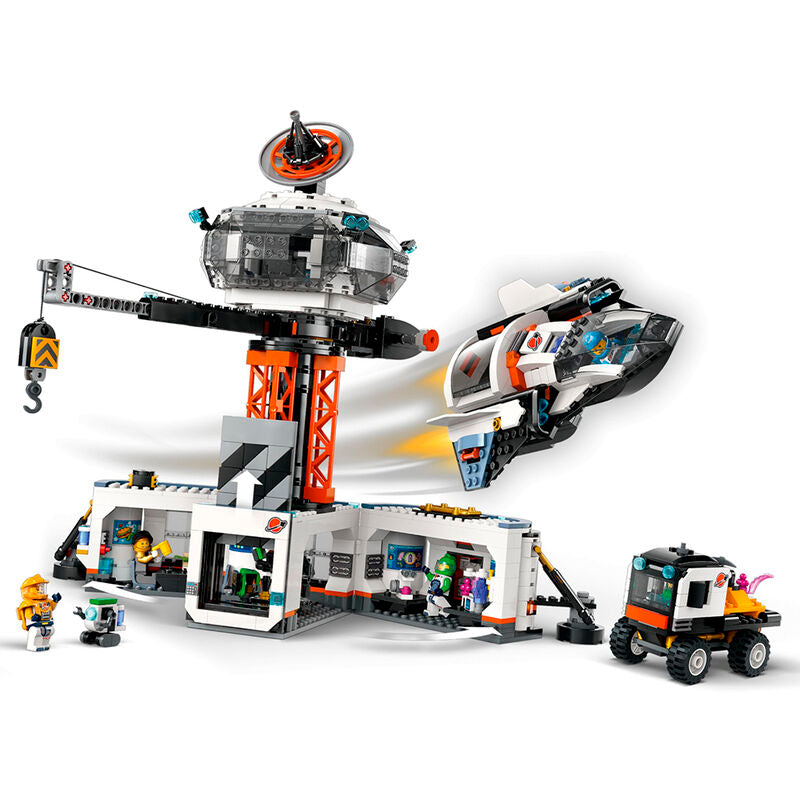 Lego city - base espacial y plataforma de lanzamiento