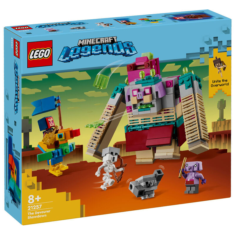 Lego minecraft - el duelo contra el devorador