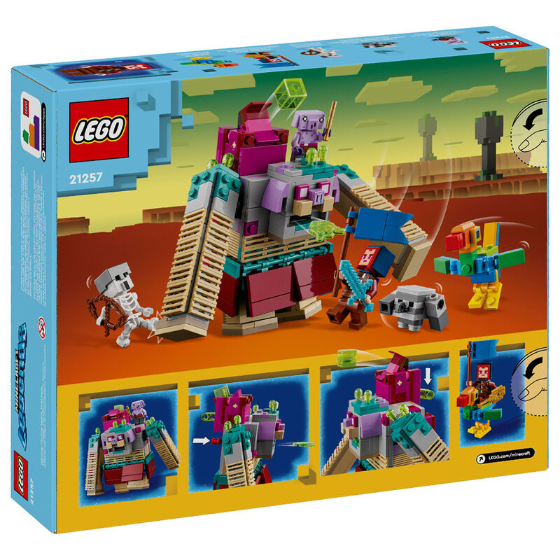 Lego minecraft - el duelo contra el devorador