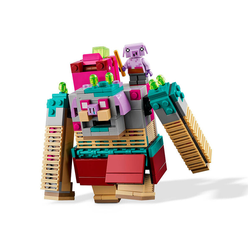 Lego minecraft - el duelo contra el devorador