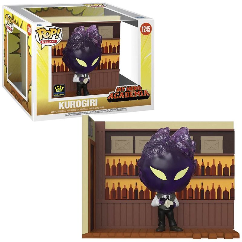 Funko pop! deluxe: my hero academia - kurogiri
