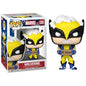 Funko pop! marvel holiday - lobezno con cartel