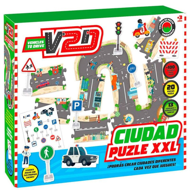 Imagiland - Puzle XXL Infinito La Ciudad Hover Image