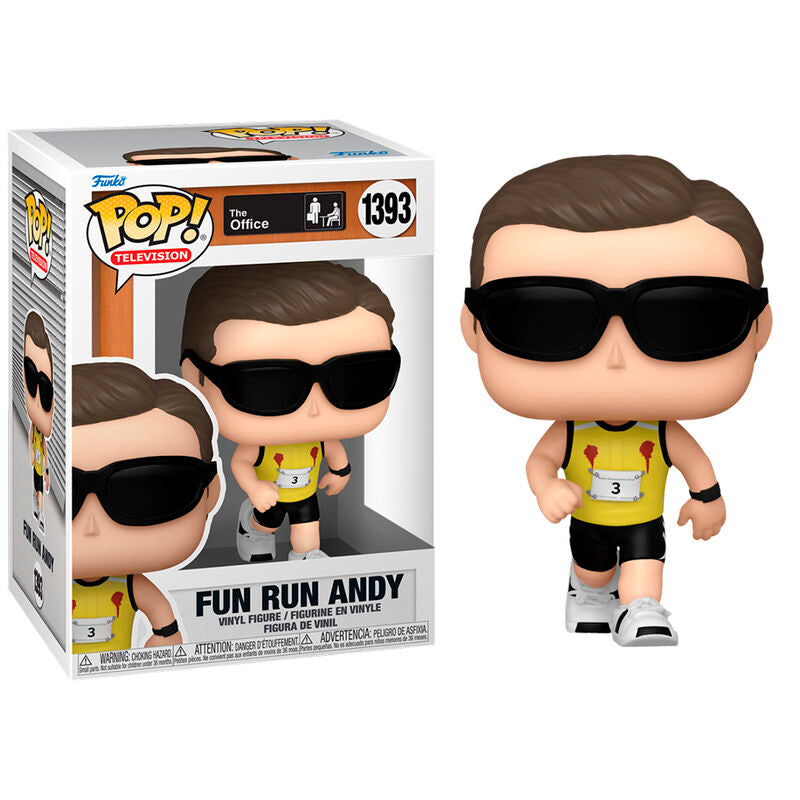 Funko pop! the office - andy en la carrera benéfica