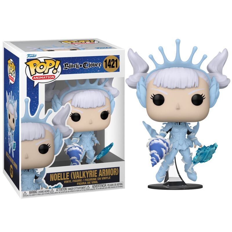 Funko pop! black clover - noelle (armadura de valquiria)