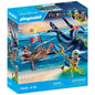 Playmobil piratas - batalla contra el pulpo gigante