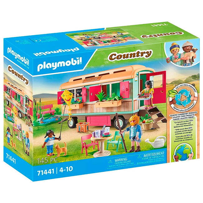Playmobil - café tren con huerto Hover Image