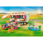 Playmobil - café tren con huerto