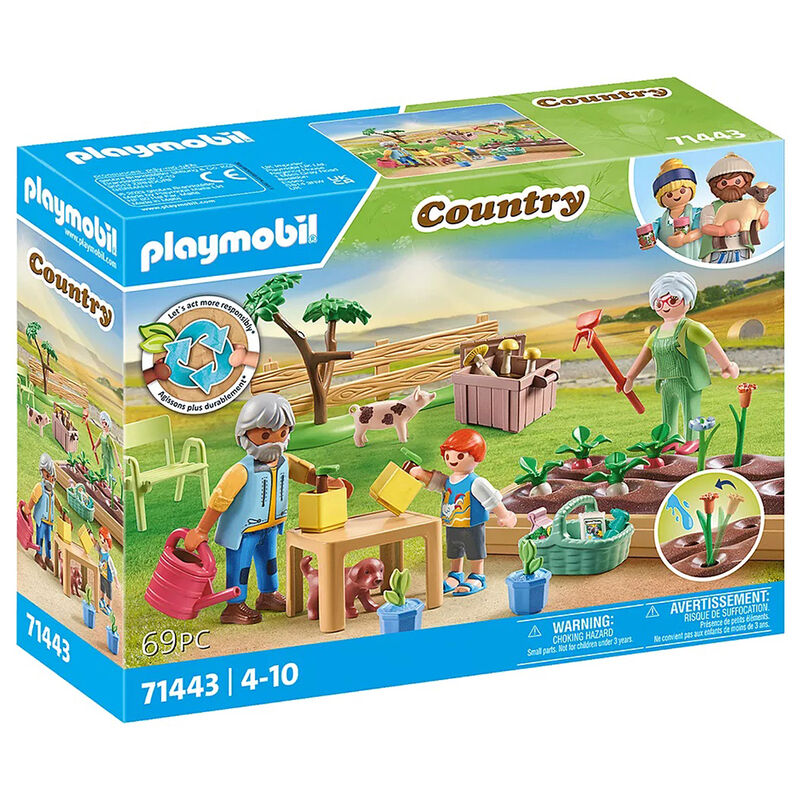 Playmobil - huerto con abuelos