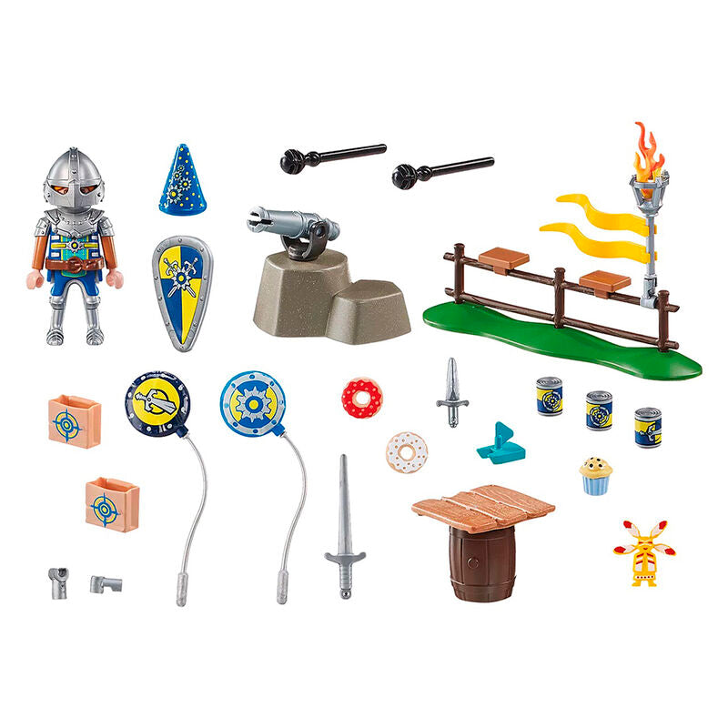 Playmobil novelmore - cumpleaos de caballeros medievales