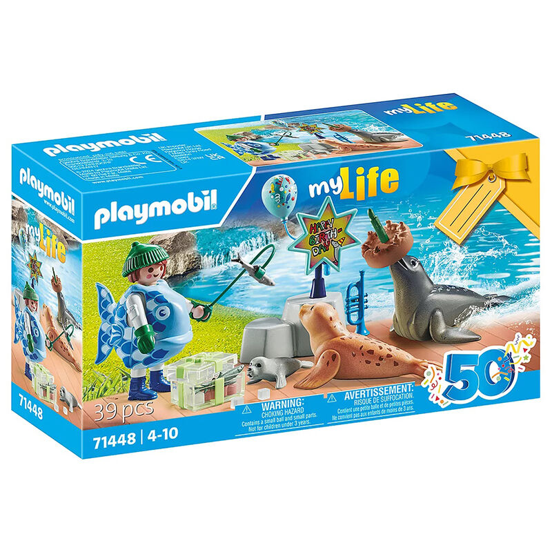 Playmobil - cuidador con animales