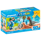 Playmobil - cuidador con animales