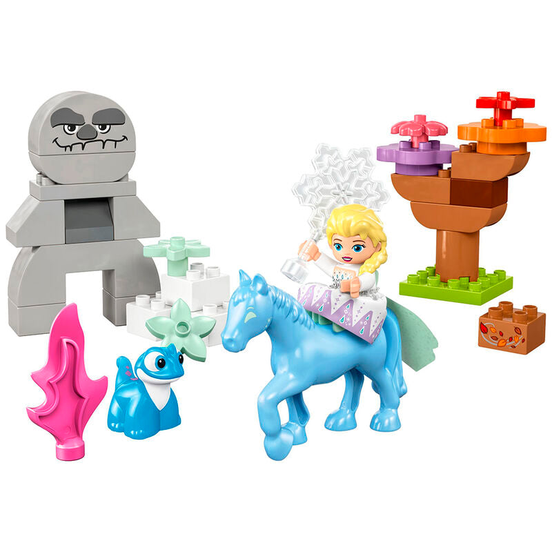 Lego duplo disney - elsa y bruni en el bosque encantado