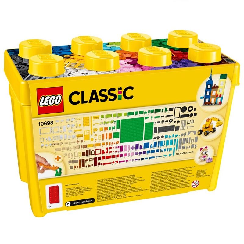 Lego classic - caja de ladrillos creativos grande