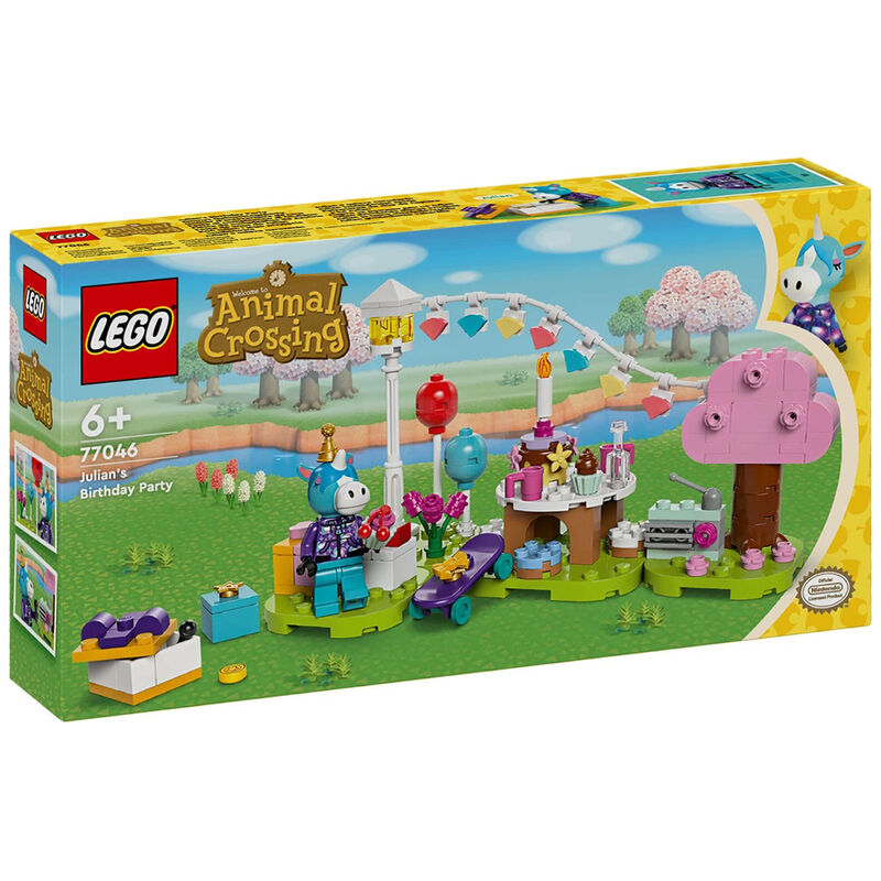 Lego animal crossing - fiesta de cumpleaos de azulino