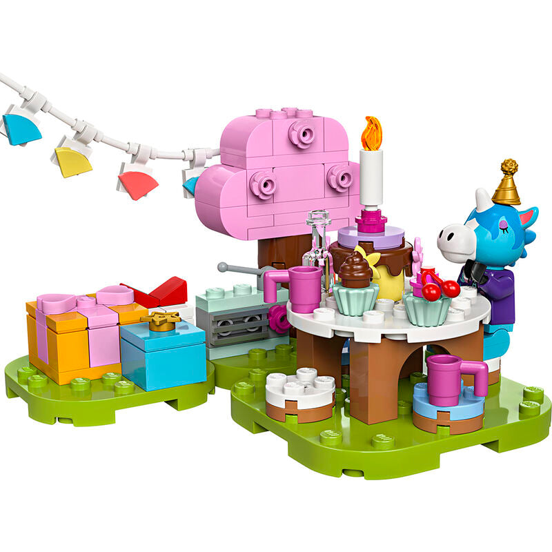 Lego animal crossing - fiesta de cumpleaos de azulino