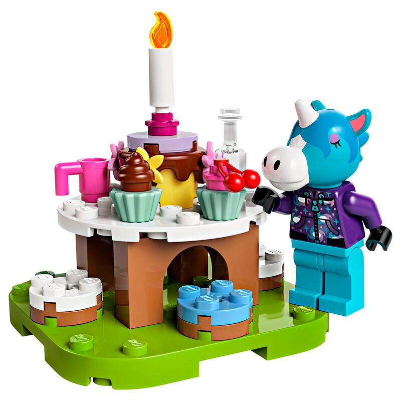 Lego animal crossing - fiesta de cumpleaos de azulino