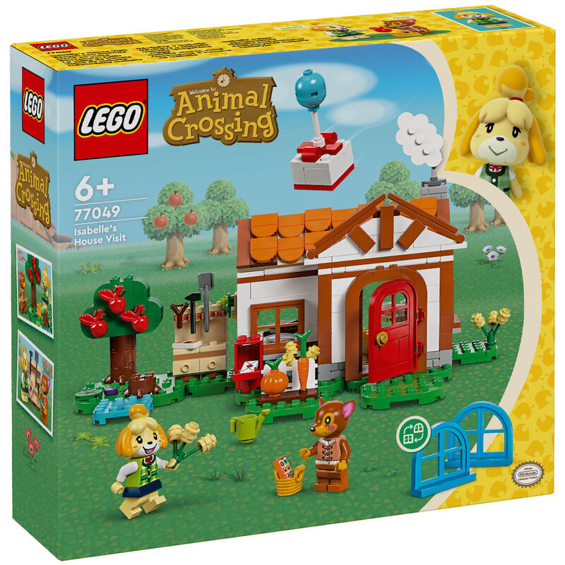 Lego animal crossing - la visita de canela
