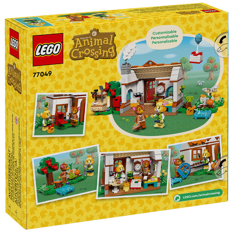 Lego animal crossing - la visita de canela