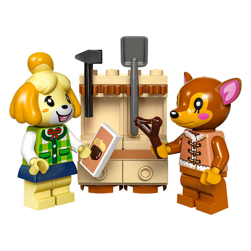 Lego animal crossing - la visita de canela