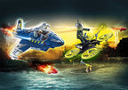 Playmobil Policía Avión: persecución dron