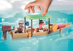 Playmobil Wiltopia: Viaje en Barco hasta los Manatíes