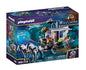 Playmobil - violet vale: carruaje de mercaderes