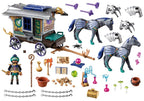 Playmobil novelmore - violet vale carruaje de mercaderes