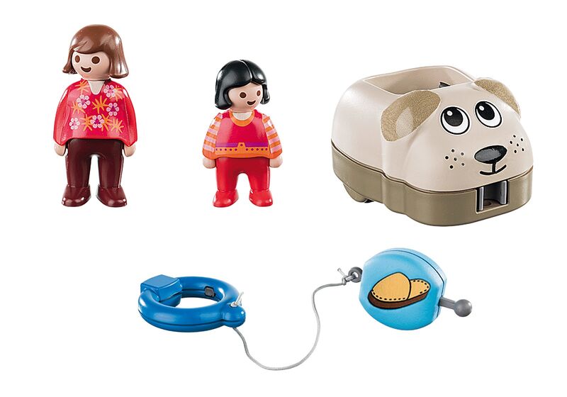 Playmobil 70406 1.2.3 mi perro